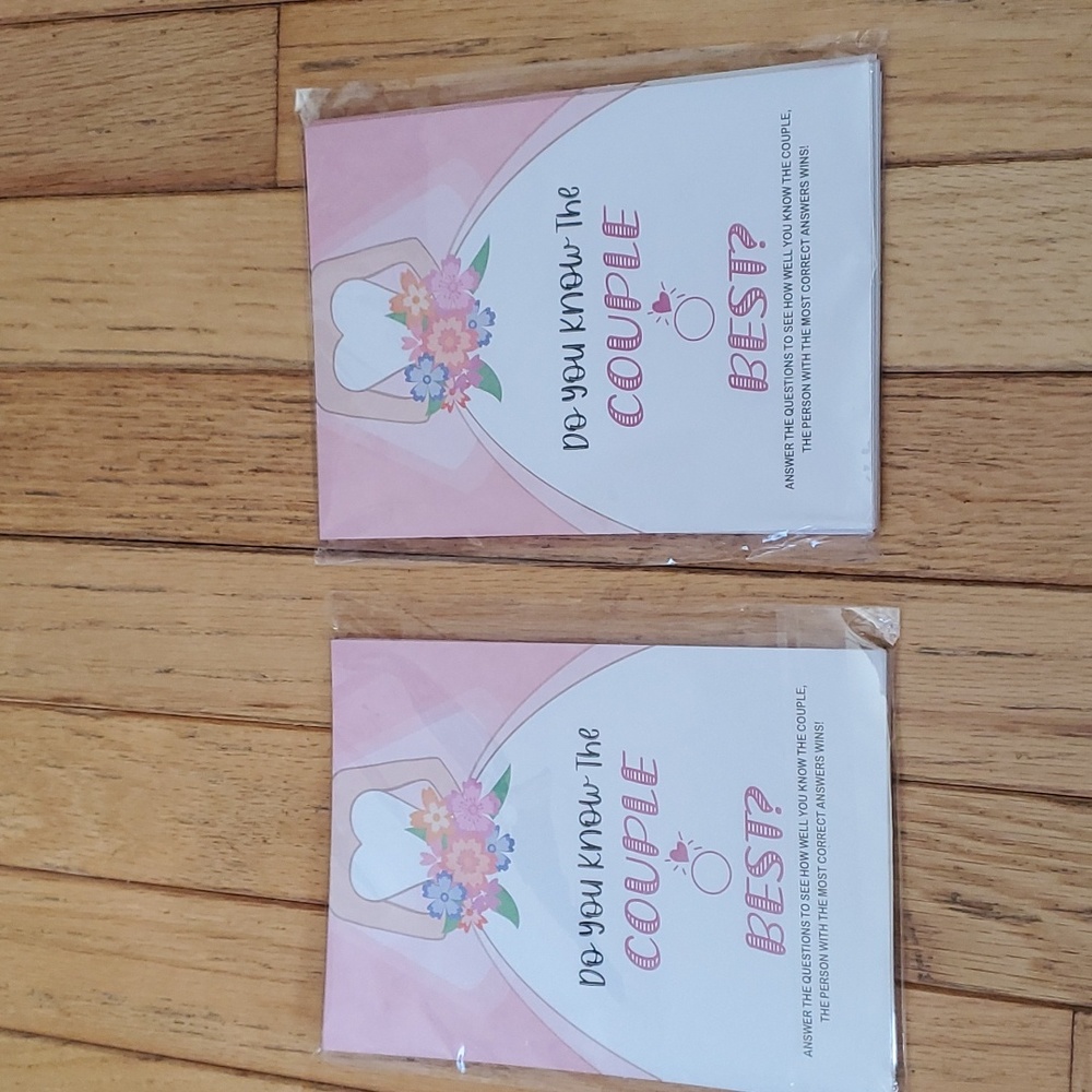 Do you know the couple bridal shower game - Picture 3 of 3
